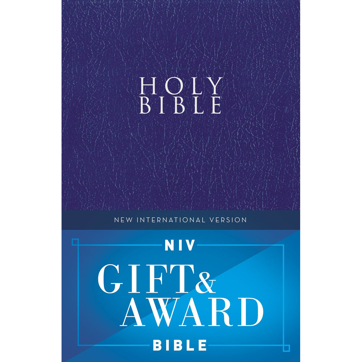 NIV Blue Paperback Gift & Award Bible Red Letter Edition Comfort Print