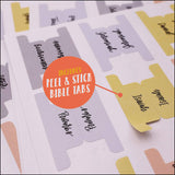 NIV Beautiful Word Bible Peel / Stick Bible Tab Multi-color (Comfort Print)(Hardcover)