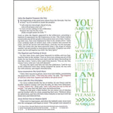 NIV Beautiful Word Bible Peel / Stick Tab Brown (Comfort Print)(Imitation Leather)