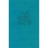 NIV Busy Mom's Bible Red Letter Edition Teal (Comfort Print)(Imitation Leather)