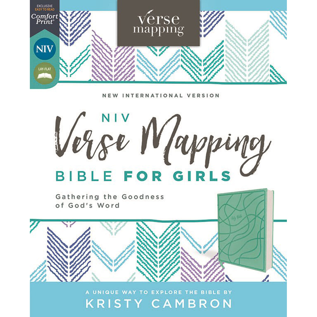 NIV Verse Mapping Bible For Girls (Comfort Print)(Imitation Leather)