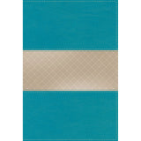 NIV Giant Print Compact Bible Red Letter Edition Teal (Comfort Print)(Imitation Leather)