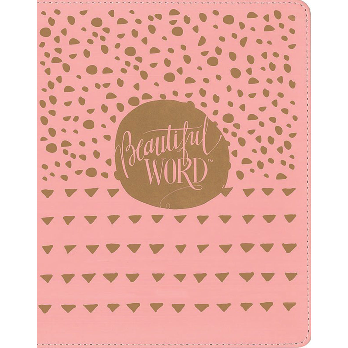 NIV Beautiful Word Bible Red Letter with Zipper For Girls Pink (Imitation Leather)