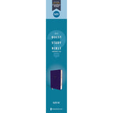NIV Quest Personal Size Q And A Study Bible Blue (Comfort Print)(Imitation Leather)