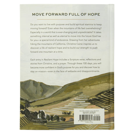 Resilient Hope: 100 Devotions For Building Endurance In An Unpredictable World (Hardcover)