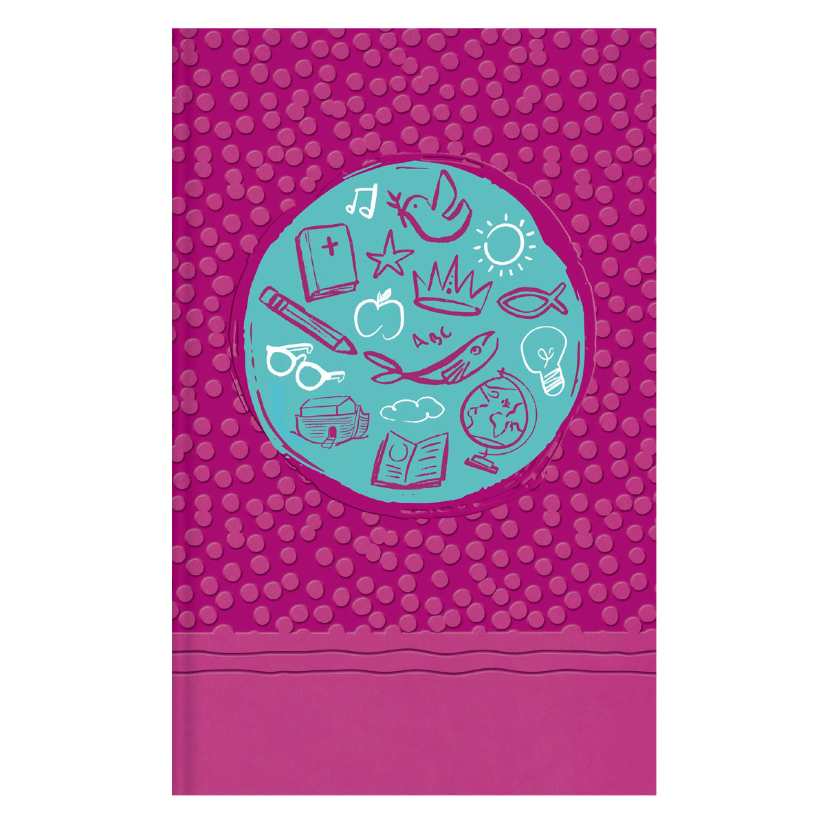 NIRV Pink Imitation Leather Tiny Theologians Bible for Kids Comfort Print