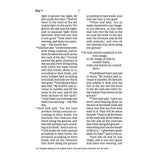NIV White and Green Paperback Daily Scripture Bible Super Giant Comfort Print