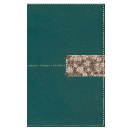 NIV Teal Imitation Leather Thinline Bible Comfort Print