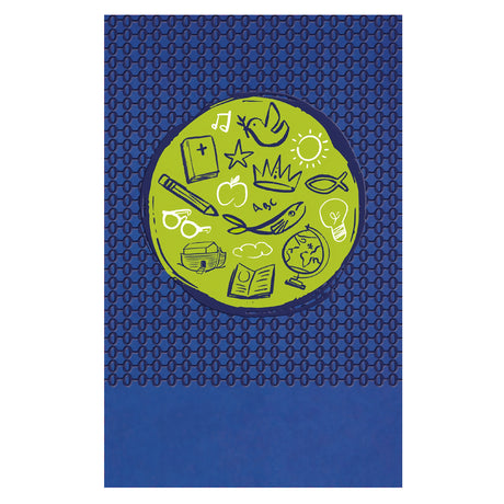 NIRV Blue Imitation Leather Tiny Theologians Bible for Kids Comfort Print
