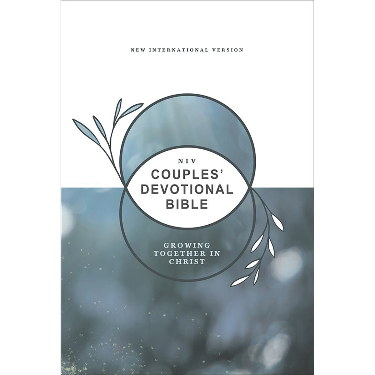 NIV Hardcover Couples Devotional Growing Together In Christ Bible Comfort Print
