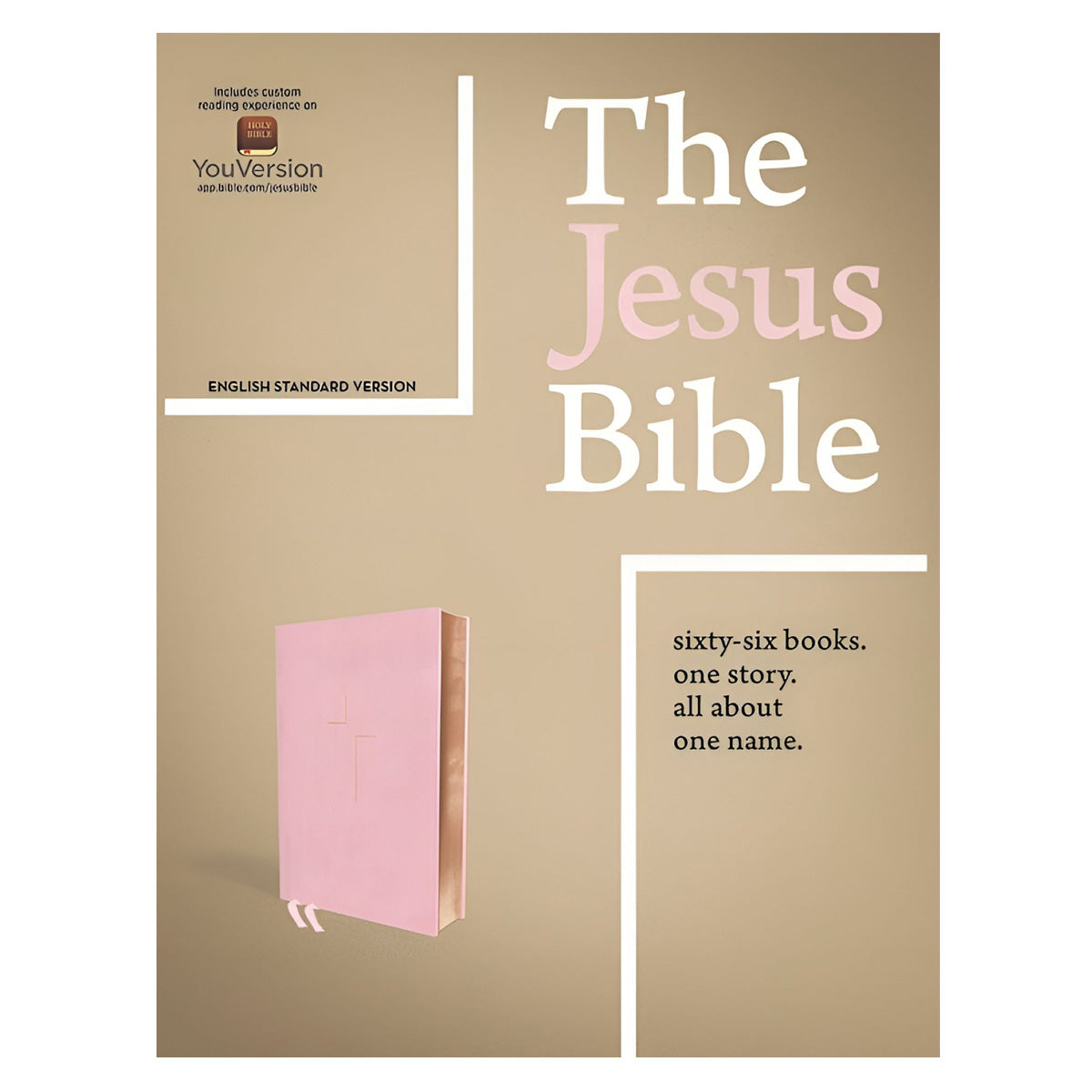 ESV Pink Hardcover The Jesus Bible 