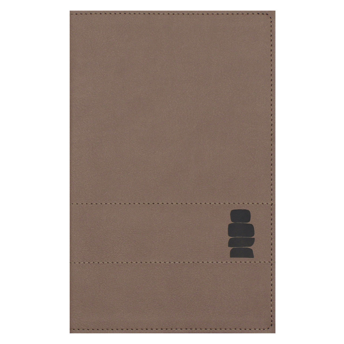 NIV Brown Imitation Leather Read Think Live 365-Day Devotional Comfort Print Bible