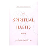 NIV Hardcover Spiritual Habits Bible Red Letter Comfort Print