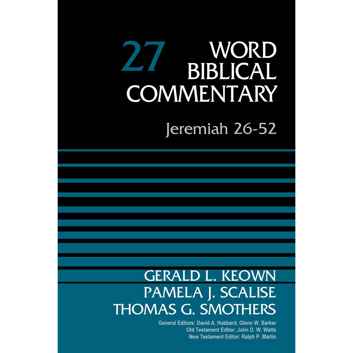 Jeremiah 26-52 (27 Word Biblical Commentary)(Hardcover)