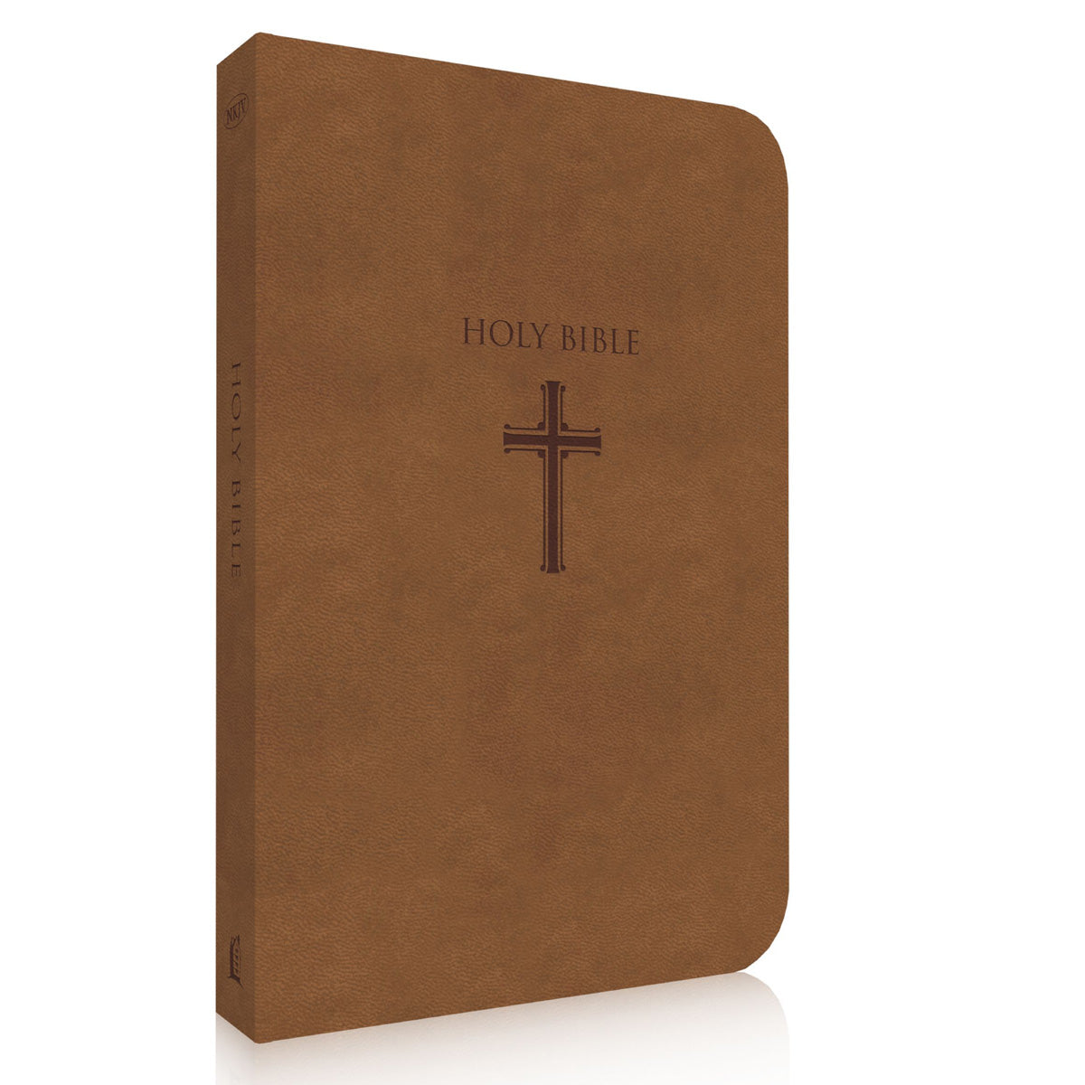 NKJV Brown Faux Leather Super Giant Print Bible – Christian Art