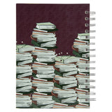 Between The Pages Of A Book Is A Lovely Place To Be Hardcover Wirebound Journal