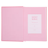 NLT Pink Hardcover Standard Bible