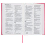 NLT Pink Hardcover Standard Bible