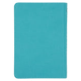 ESV Teal Faux Leather Compact Bible with Zip