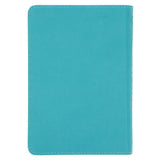 ESV Teal Faux Leather Compact Bible with Zip