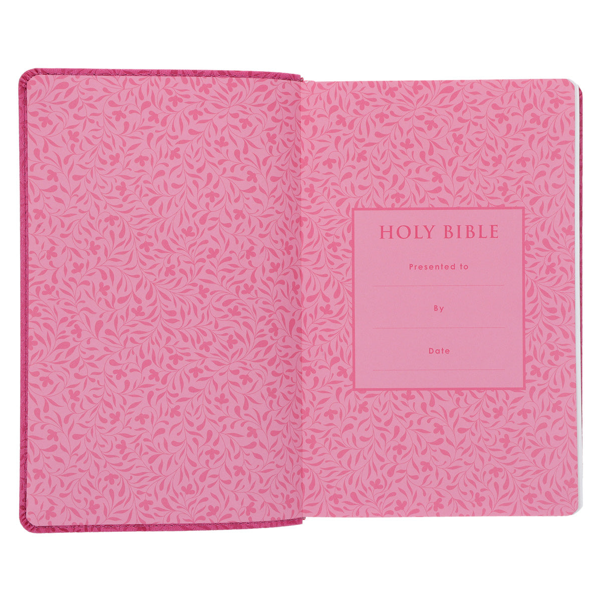 ESV Pink Vines Faux Leather Standard Bible