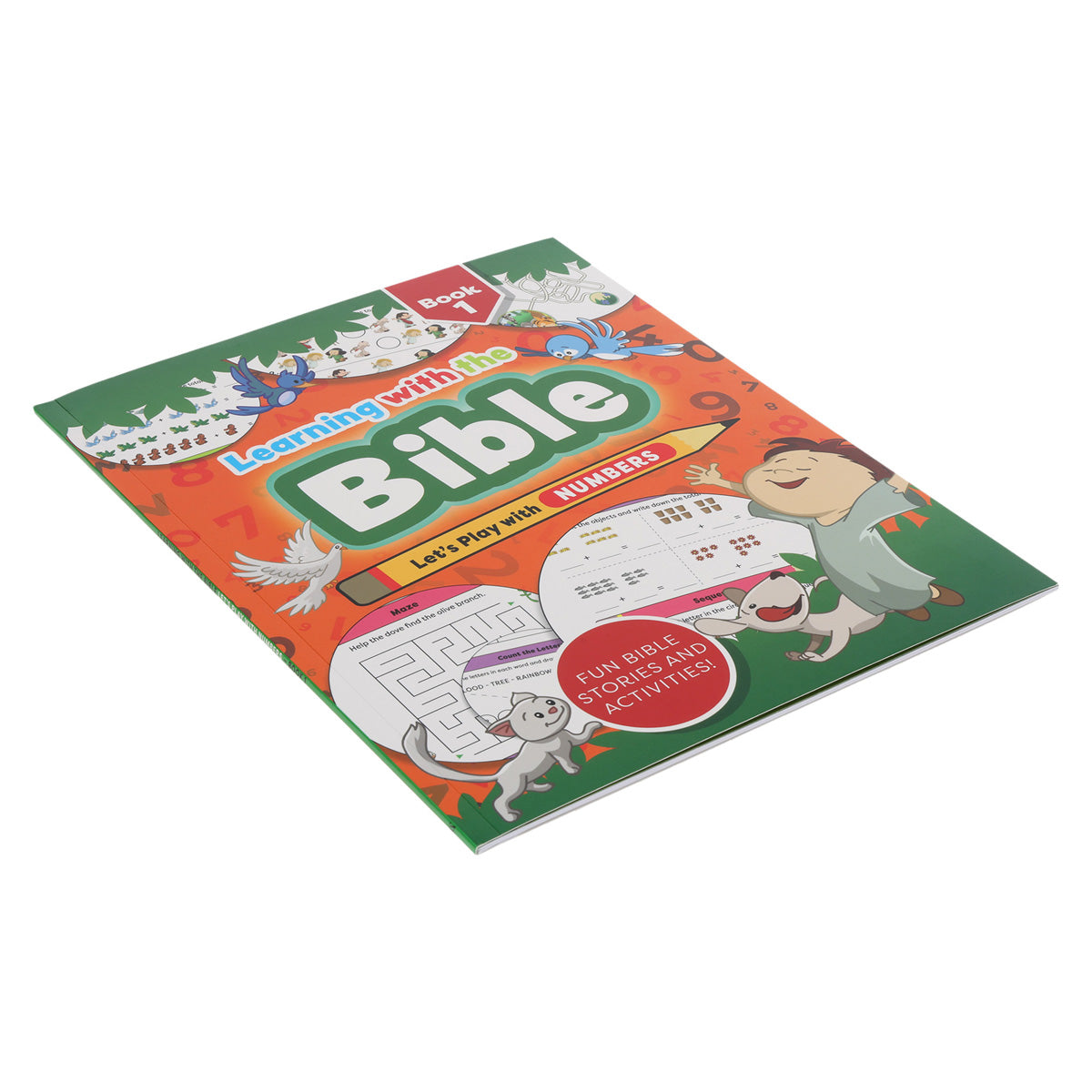 Learning with the Bible: Let’s Play with Numbers Book 1 (Paperback)