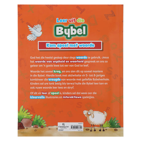 Leer uit die Bybel: Kom Speel met Woorde Boek 1 (Sagteband)