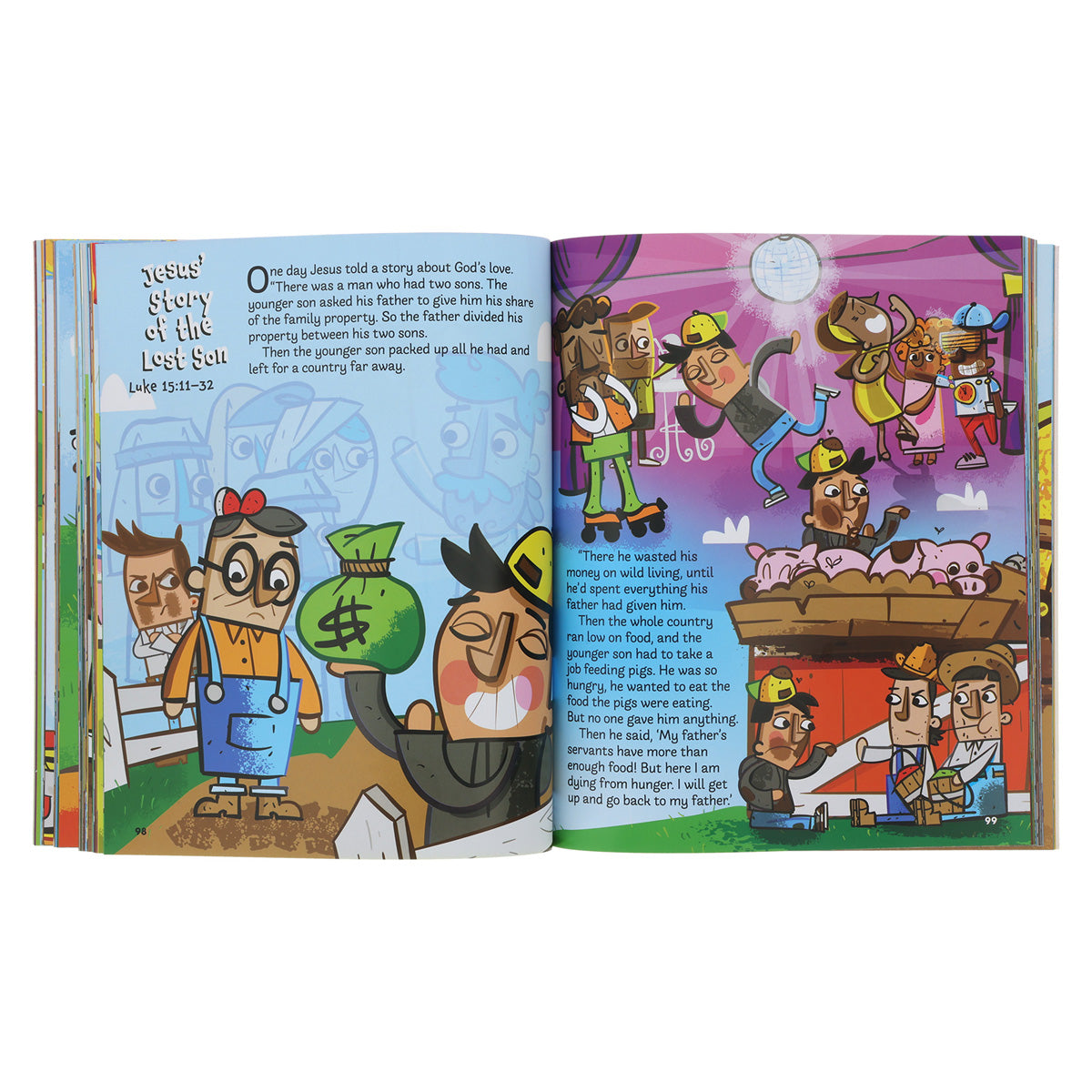 Hey-O Stories of the Bible New Testament (Paperback)