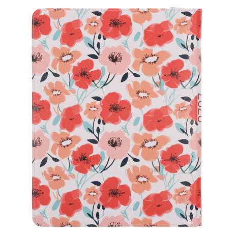 2026 Diary - 18-Month Planner for Women - Walk by Faith Not by Sight - Faux Leather with Zip