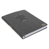 2026 A4 Executive Diary - Daily Planner - Be Strong in the Lord - Faux Leather