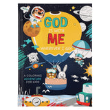 God Is with Me Wherever I Go: A Coloring Adventure for Kids (Paperback)