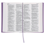 NLT Purple Hardcover Standard Bible