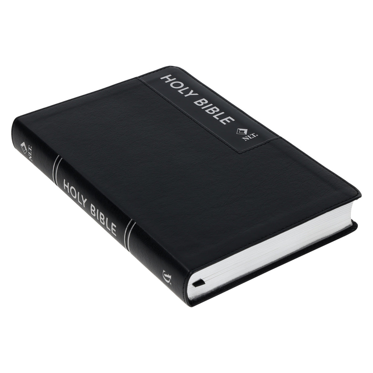 NLT Black Faux Leather Standard Bible