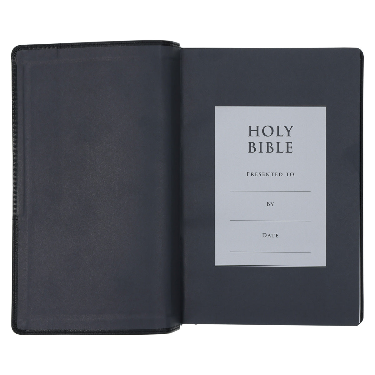 NLT Black Faux Leather Standard Bible