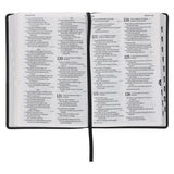 NLT Black Faux Leather Standard Bible
