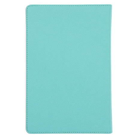 NLT Aquamarine Genuine Leather Flexcover Standard Bible