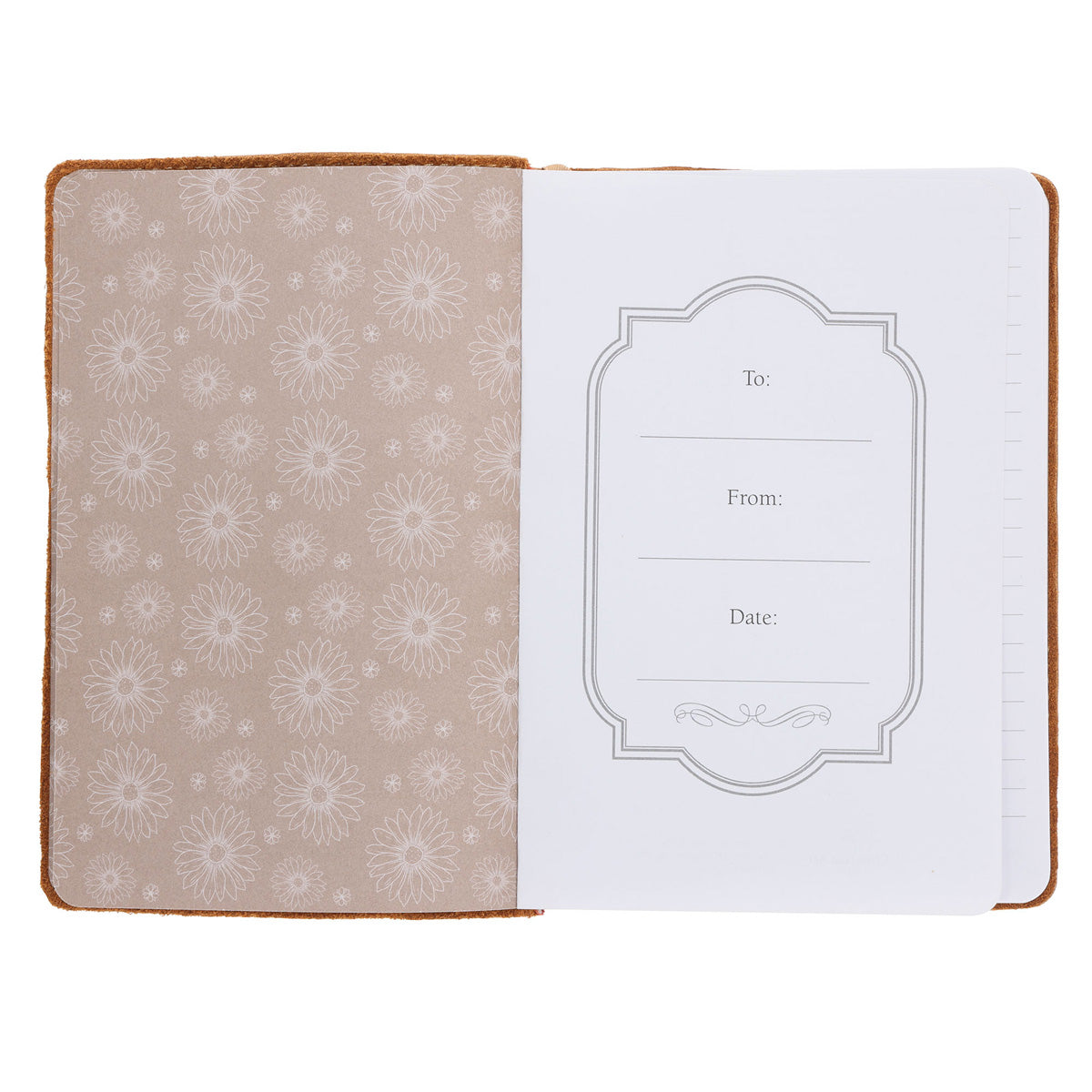 You Are Chosen and Set Apart for a Great Purpose Handy-Sized Genuine Leather Journal