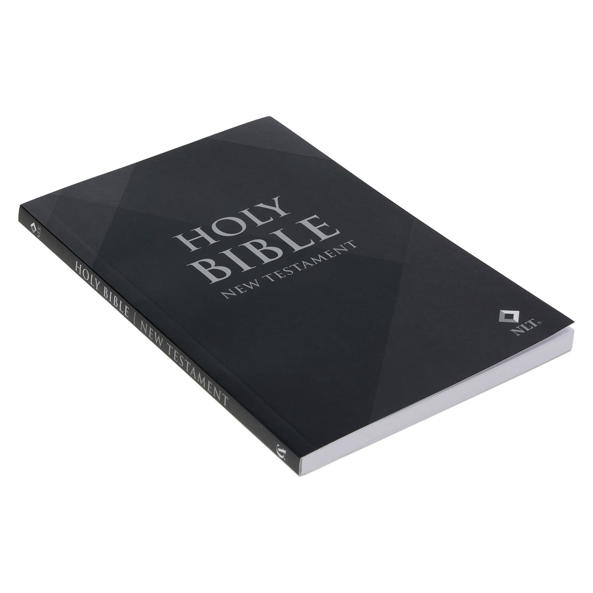 NLT Black Paperback Outreach New Testament Bible – Christian Art