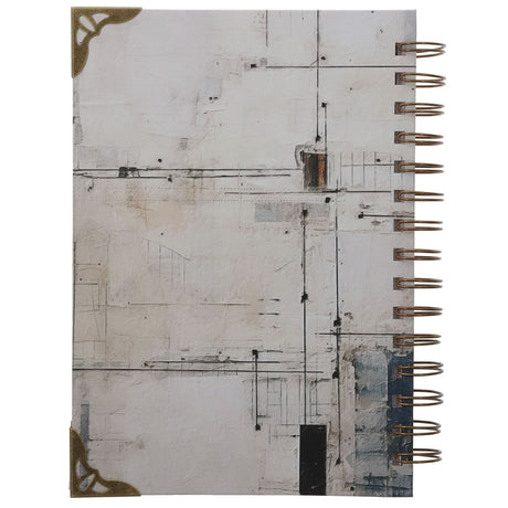 When You Go Through Deep Waters I Will Be With You Hardcover Wirebound Journal