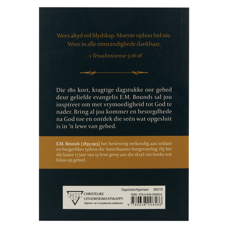 Mini-Oordenkings ’n Lewe Van Gebed (Sagteband)