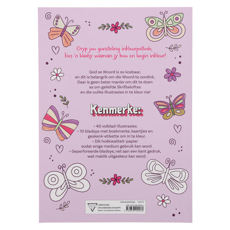 My Gunsteling Bybelverse Inkleurboek vir Dogters (Sagteband)