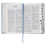 Afrikaans 1933/1953 Vertaling Ligblou Kunsleer Bybel