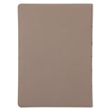 NLV Sandsteen Egte Leer Grootdruk Bybel