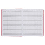 2026 A4 Dagboek - Professionele Jaarbeplanner - God Is Ons Toevlug en Ons Sterkte - Kunsleer