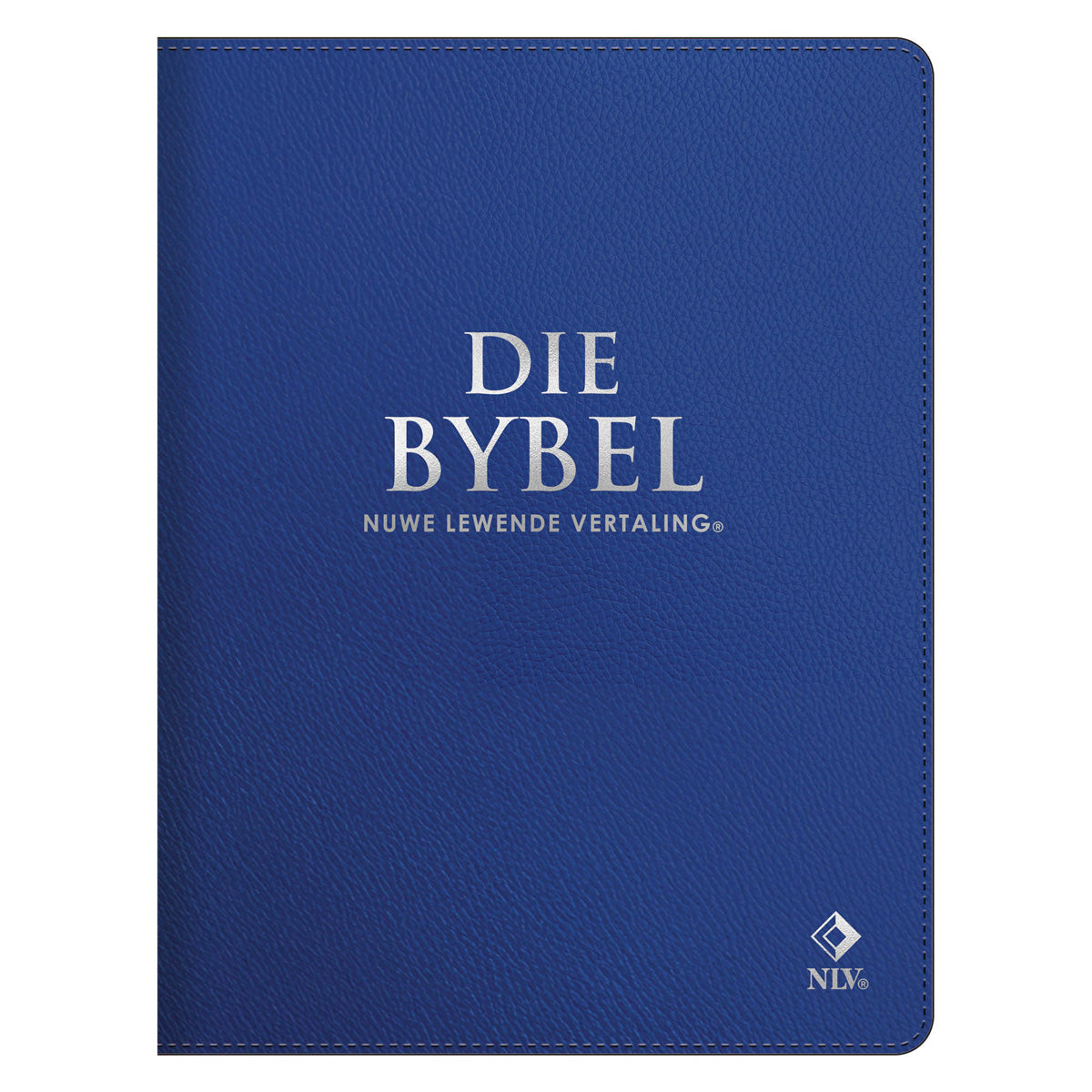 NLV Koningsblou Egte Leer My Kreatiewe Joernaal-Bybel