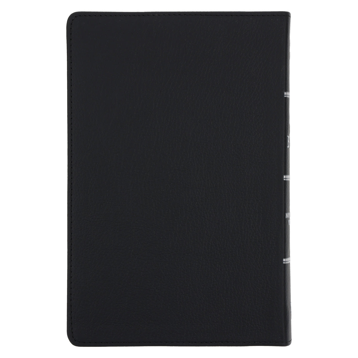 NLV Swart Egte Leer Standaard Bybel