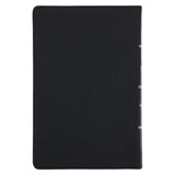 NLV Swart Egte Leer Standaard Bybel