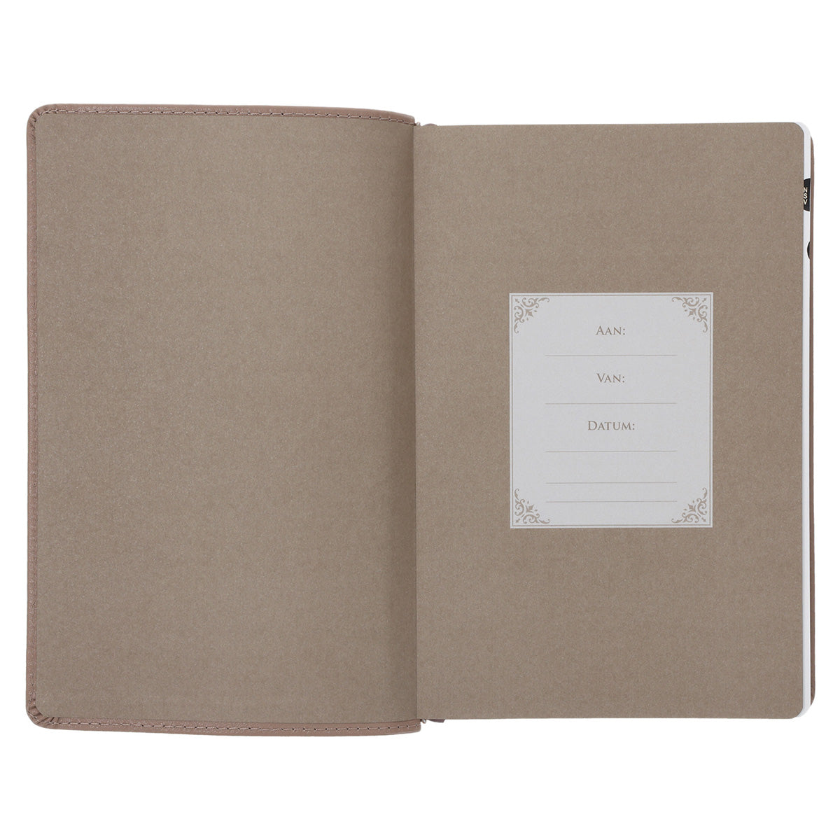 NLV Sandsteen Egte Leer Standaard Bybel