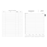 2027 A4 Dagboek - Professionele Jaarbeplanner - Wees Stil en Weet - Kunsleer