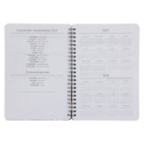 2027 Dagboek - Dagbeplanner - Wees Stil en Weet - Ringbind